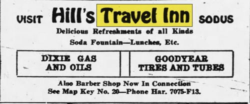 Travel Inn (Hills Travel Inn, New Harbor Condominiums) - Maybe The Original Version July 1930, 9 - The Herald-Palladium At Newspapers